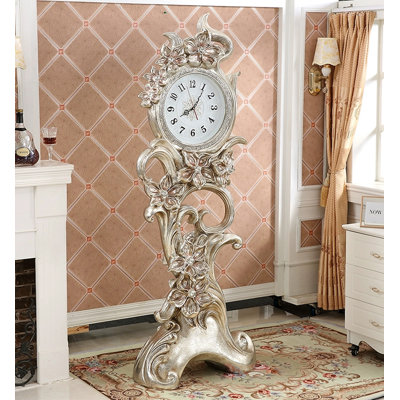 Horloge décorative en résine