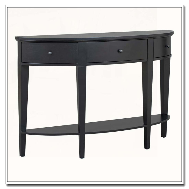 Canapé console Modern, Noir
