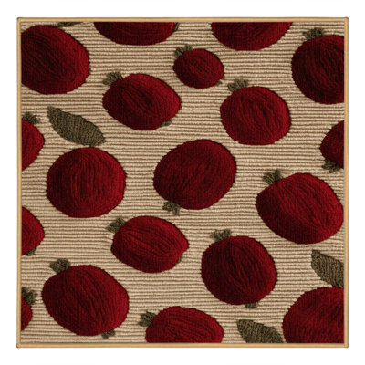  Tapis lavable à la canneberge
