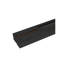Embase flottante pour porte simple de 36 po FHC HF45MBS 1-3 / 4 po x 4-1 / 2 po préparée pour montage sur verre FHC STD OHCC 1/2 '- noir mat