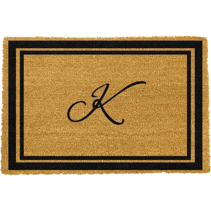 Branscum Non-Slip Outdoor Doormat, K