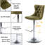 Tabouret de bar rotatif à hauteur réglable Kesthon-324156216-324156167