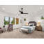 52'' 3 Blade Ceiling Fan with LED Light Kit-1011599639