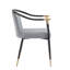 Chaises de salle à manger modernes et confortables, fabriquées en fer pour une maison élégante