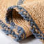 Tapis en jute / coton tissé à la main Troche-761344321