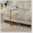 2-pieces C-shaped Side Table, C Shaped End Table, Side Table for Couch and Bed