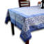 Nappe ronde en coton imprimé floral-781125625