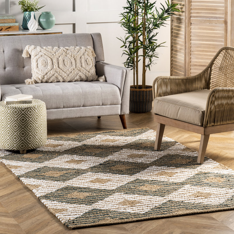 Martinek Geometric Indoor Rug, Rectangle 4' x 6'
