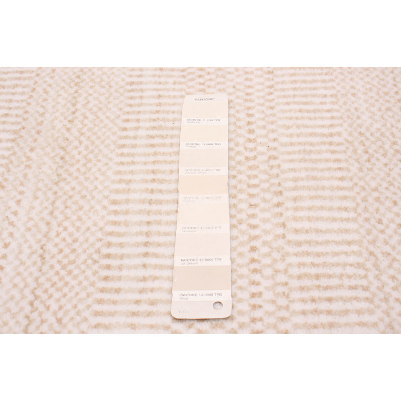 Tapis ivoire unique 9 pi 1 po x 12 pi Hurain Hurain