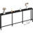 Narrow Console Table With Fast Charging Station, USB-C Ports, And AC Outlets, Behind Sofa Table For Living Room And Entryway-466870001-466870013