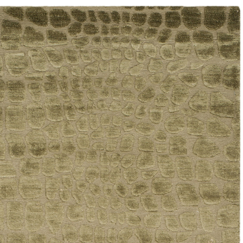 Classics Animal Print Hand-Knotted Riverbank Rug, Rectangle 8'6" x 11'6"