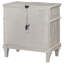 Swampscott 3-drawer Nightstand Silver Oak