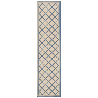 Tapis d'intérieur / extérieur à motif géométrique Adler