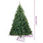 5.91' H Lighted Artificial Christmas Tree