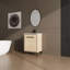 Base de meuble-lavabo 24 po avec lavabo, armoire de rangement avec portes, bois d'ingénierie-1316254171