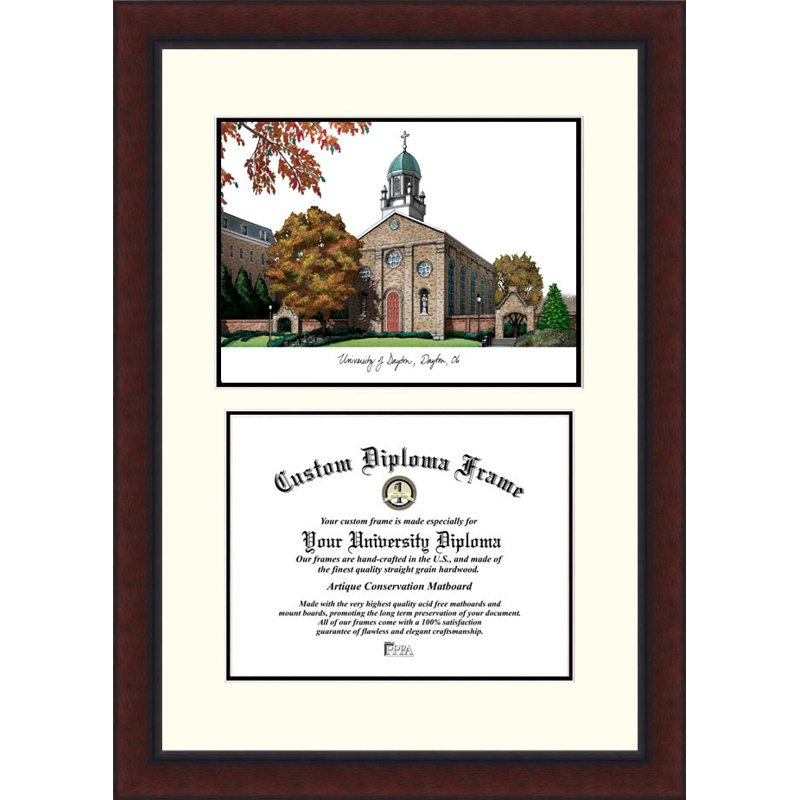Cadre photo dayton universitaire legacy universitaires NCAA