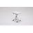 Foldable Adjustable X Style Keyboard Bench with 2.5 Inch High-Density Sponge Padded Seat-123352972
