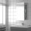 50mm W 70mm H Wall Mounted Required Medicine Cabinet Mirror