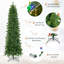 7.5' Artificial Pine Christmas Tree with Color & Clear Lights