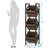 Stable Wine Rack Storage Stand For Bottles And Glasses