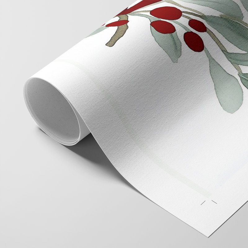 Art des Fêtes de Noël Cxxvi - impression sur toile seulement, H 27 po x l 18 po