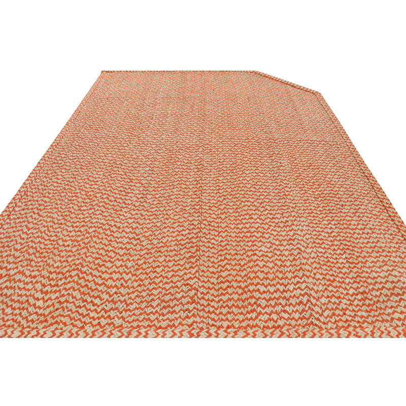 One-of-a-Kind No Hand Knotted Area Rug