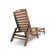 Nautical Chaise with Arms