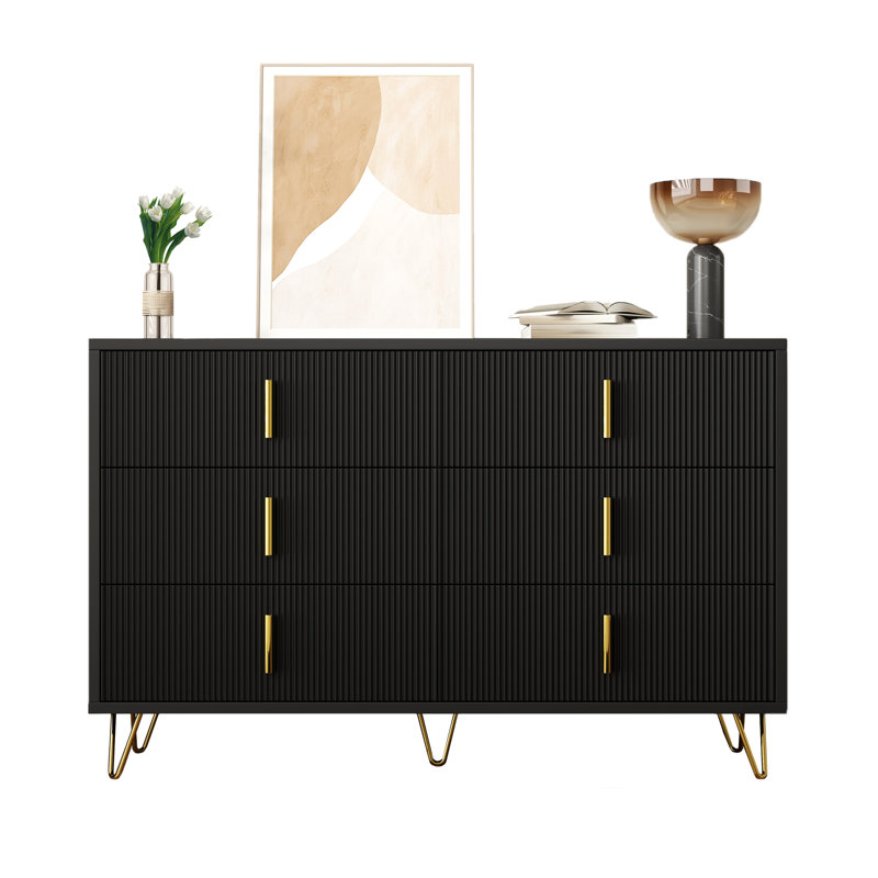 Aleynah 120cm Sideboard, Black