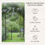 Tonnelle de jardin 85 po Outsunny
