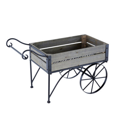 Practical Rustic Planter for Small Space