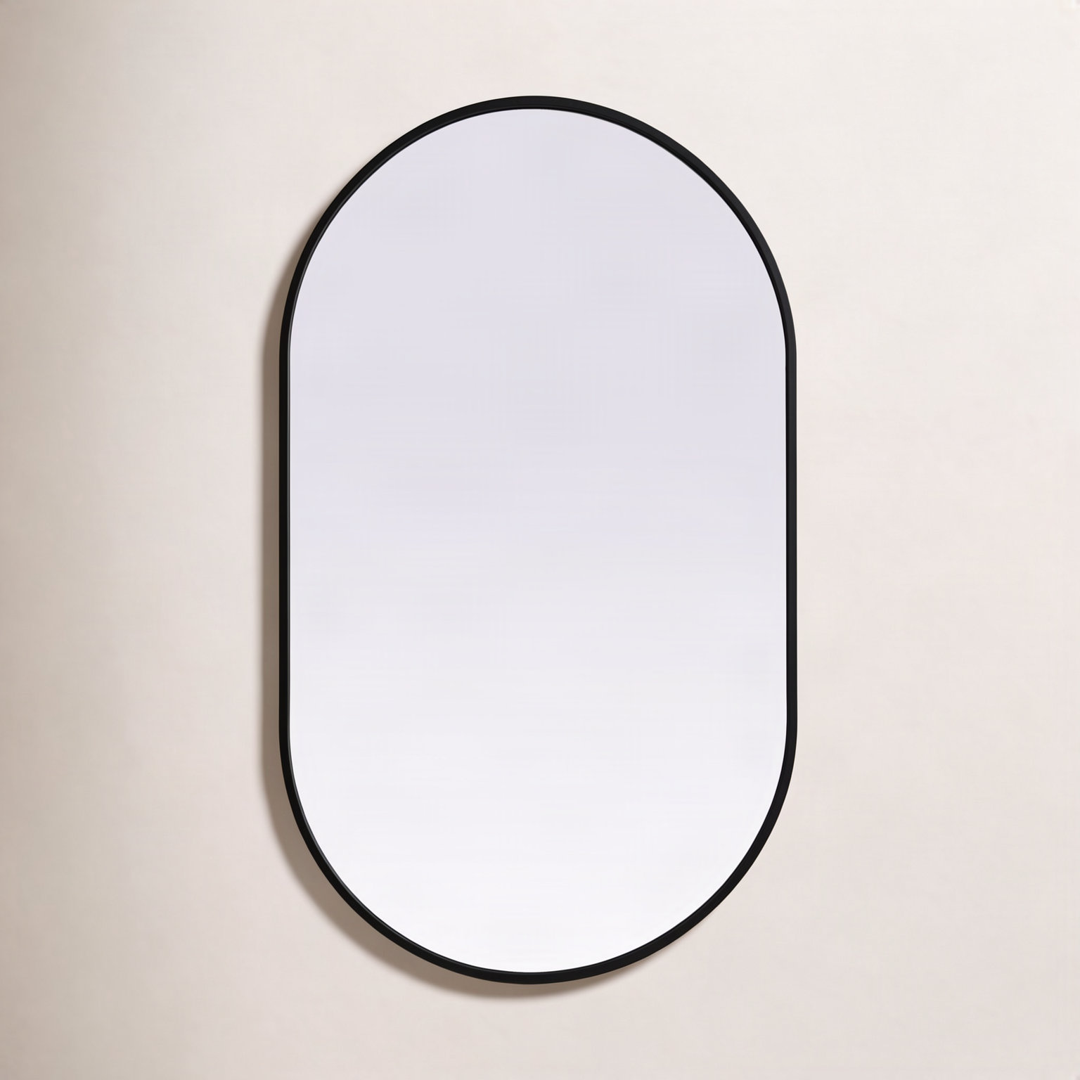 Sabine Accent Mirror, Black, 40" x 24"