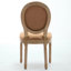 Ensemble de 2 chaises rembourrées avec cadre en bois-1496032557