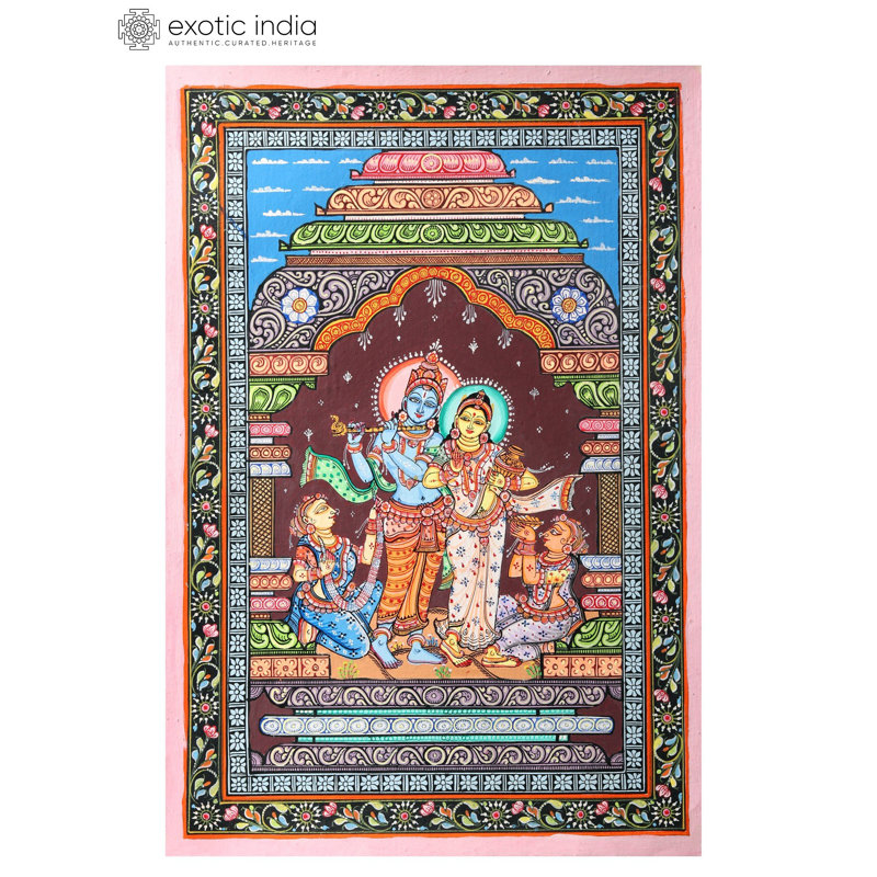 " Devine Pair Of Radha Krishna "