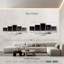 Sable blanc impression monochrome-1243075457