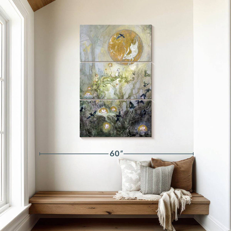 Kelan Moongazing, 45" H x 28" W
