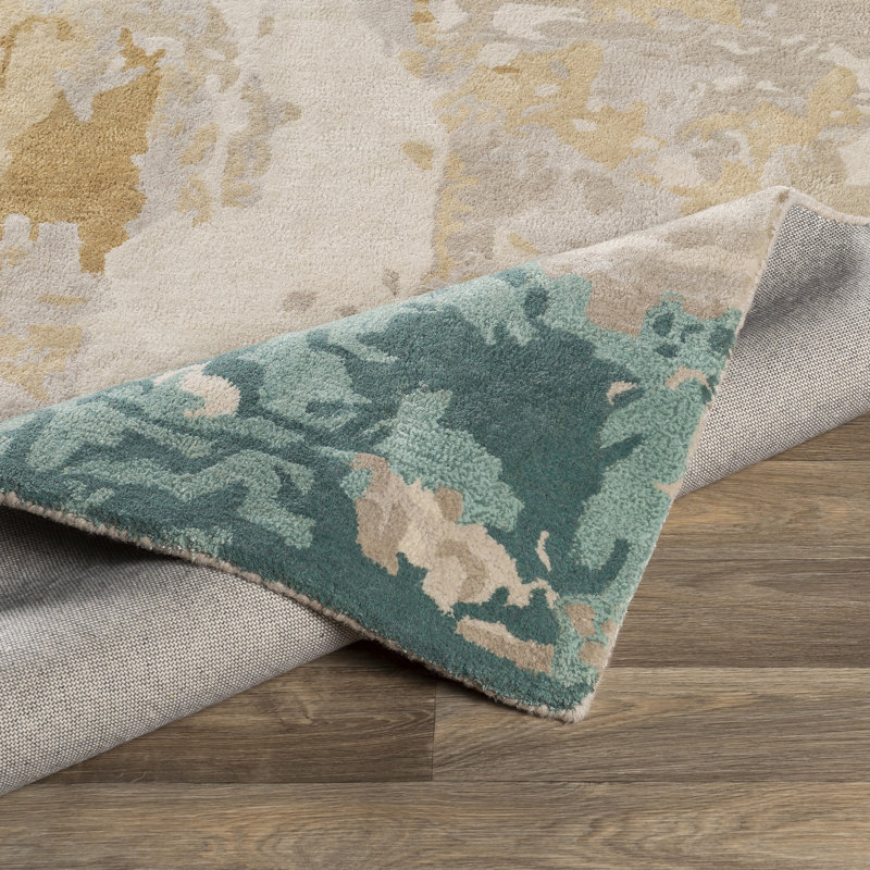 Abstract Indoor Rug, Rectangle 8'10" x 12'