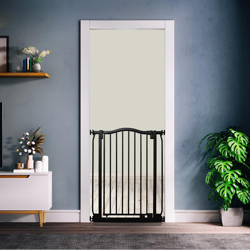 Chanina Safety Gate, Black, 100cm H x 206cm W x 4cm D