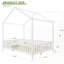 Lit de sol avec baldaquin Montessori-2060503002