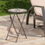 Table d'appoint pliante en pierre SILVESTER