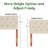 Adjustable Height Upholstered Headboard,Foldable King Beige-1208820231-1215152887