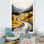 «Barukh Road Through Yellow Prairies I», reproduction sur toile