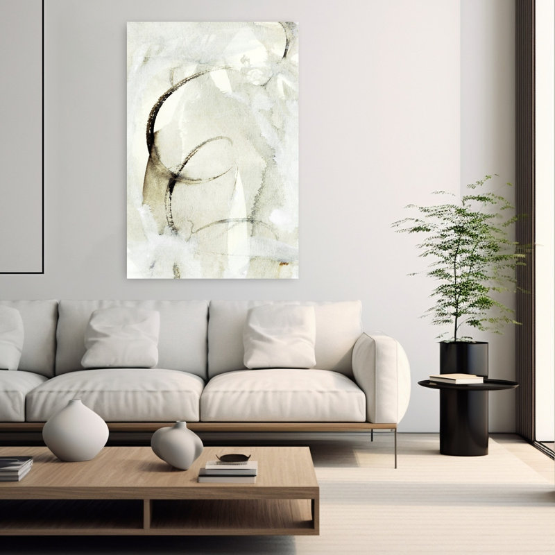 Art contemporain abstrait géométrique contemporain, H 60 po x l 40 po