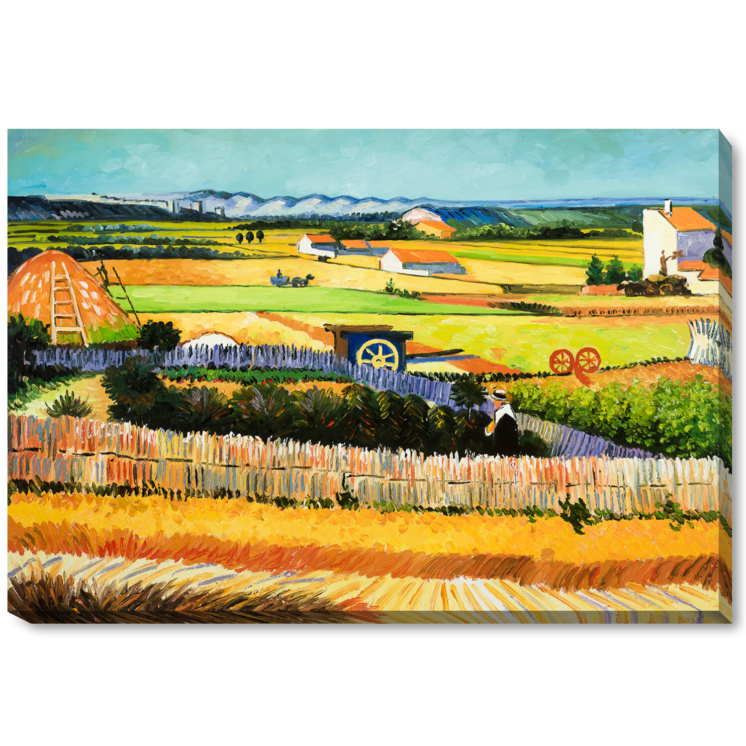 Wildon Home The Harvest by Vincent Van Gogh Picture Frame