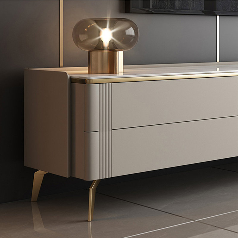 Meuble télé de luxe de style français, 70.87"