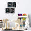 6 Piece Wrapped Canvas Wall Art