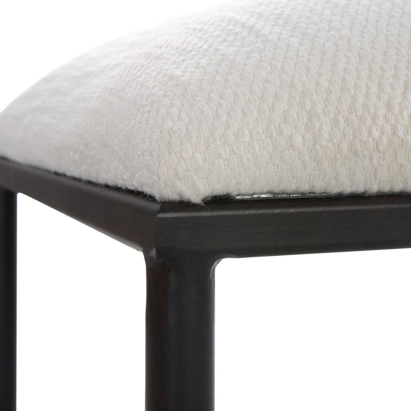 Avenham Small Bench, Black, Black, 20" H x 24" W x 16"D