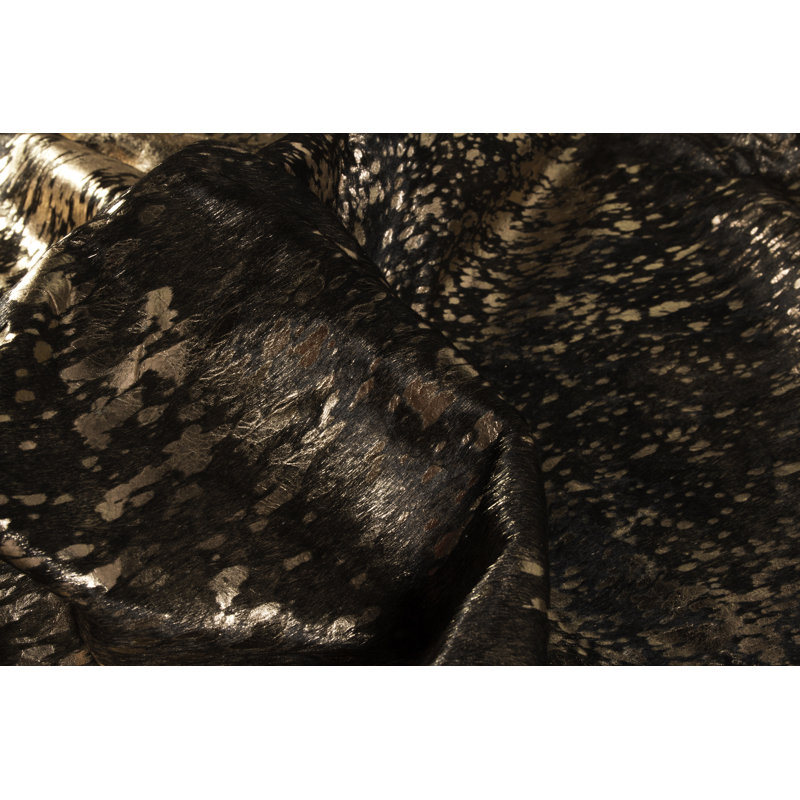 Tapis chocolat / cuivre Houchin