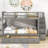 Dkwon Kids Twin Over Twin Bunk Bed with Drawers-1304280888