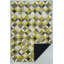 Tapis Abani Rugs Hide HID390A Chartreuse Gris à motifs circulaires superposés Soriano-76612664