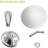 10" Round Rain Shower Head System In Brushed Nickel With Waterfall Tub Spout - Wall Mount, Valve, 360 Adjustable, Easy Installation & Hygiene Care To Install Clean